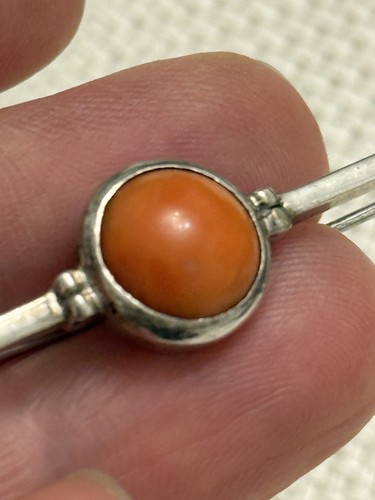 Antique sterling silver coral - sterling,