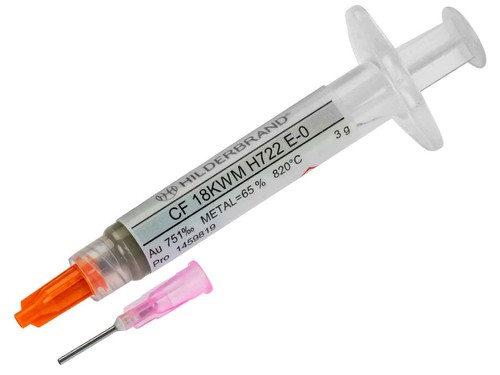 18ct white gold solder - 18ct,