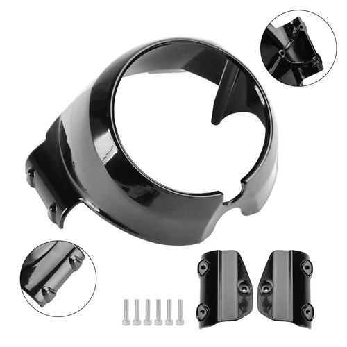 Windshield headlight bezel - windshield,