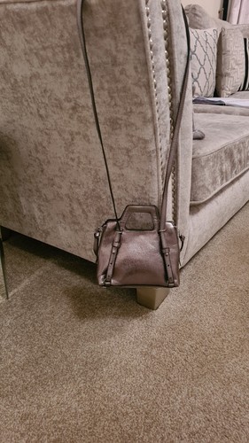Zara faux leather pewter - zara,