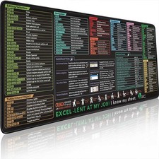 Excel Shortcuts Cheat Sheet