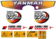 YANMAR VIO 30 DIGGER DECAL SET