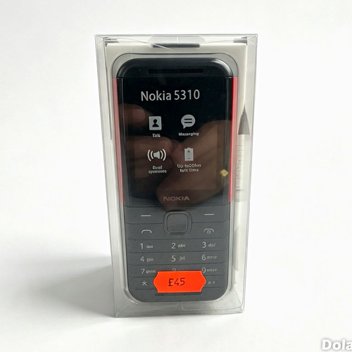 Nokia 5310 black red - 5310, black/red