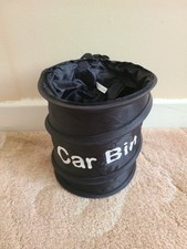 CAR BIN Pop UP Mini Storage Black Dustbin Foldable Travel Rubbish Waste Basket?