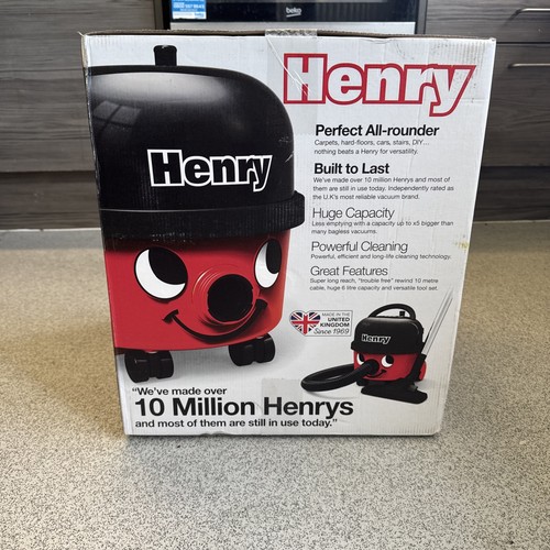 Henry red vacuum cleaner - henry,