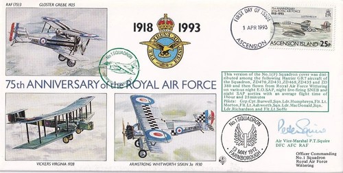 Avm squire dfc - squire, pilot