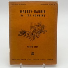 Massey Harris 726 Combine
