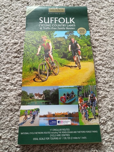 Suffolk cycling map brand - cycling,
