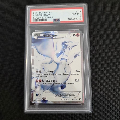 Pokemon card reshiram - card,
