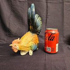 DAMAGED KARL ENS COCKEREL/ ROOSTER  BIRD FIGURE #7500 A/F