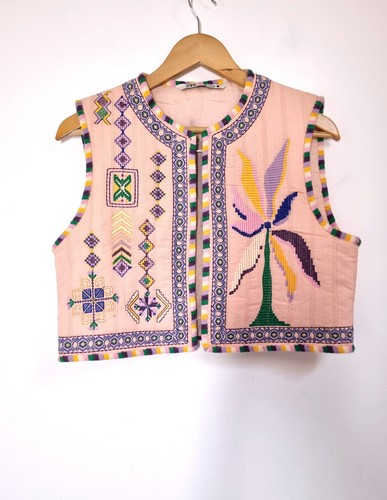 Zara quilted vest size - vest, s