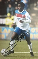 Rangers Djeidi Gassama Hand Signed 6x4 Photo