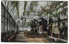 DEVON -  ILFRACOMBE PAVILION, INTERIOR 1909 Postcard