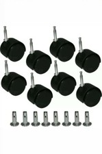 8 x Twin wheels Castors With