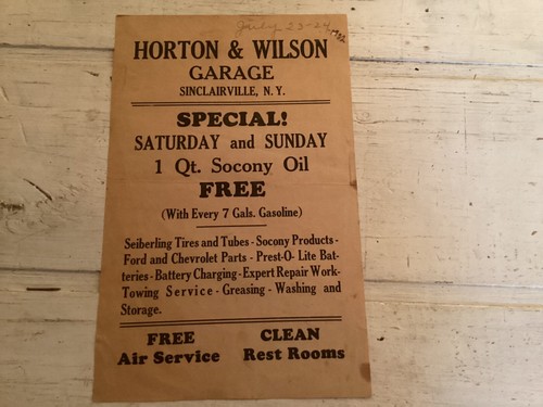 1930s horton wilson garage - &,