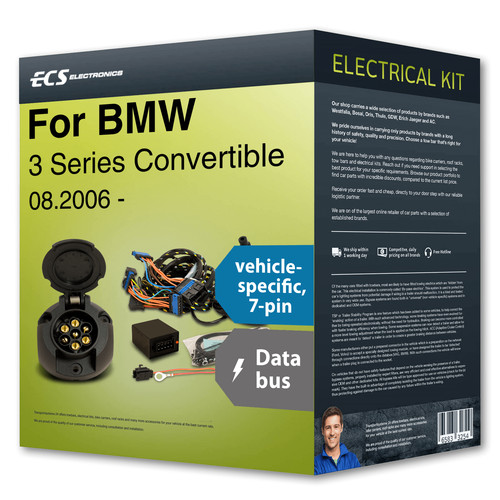 Towbar wiring kit - , 7-pin