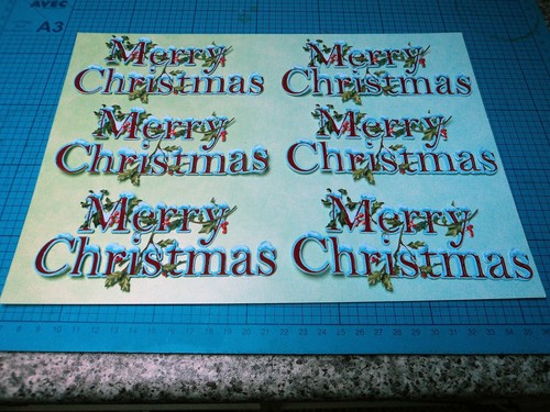 Tattered lace merry christmas - tattered,