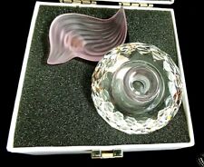 Swarovski Crystal  Rose Flacon