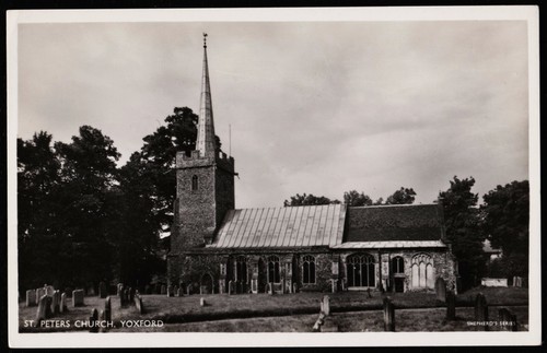 Peters church yoxford - st.,