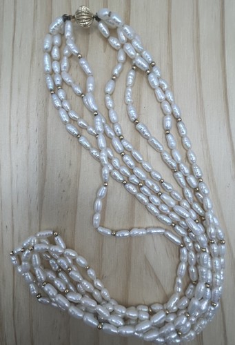 Vintage strand cultured rice - 4-strand,