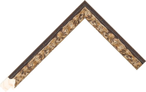 19mm wide brown champagne - 19mm, brown/champagne