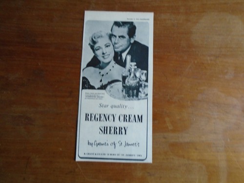 Vintage adverts regency - vintage,