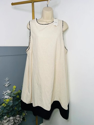 Next cream black scallop - cream,