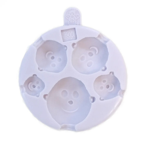 Face and head mould - and,