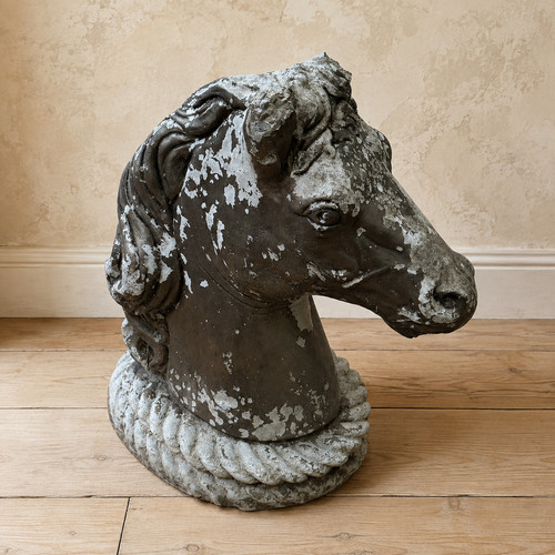 Equestrian horse head bust - equestrian,