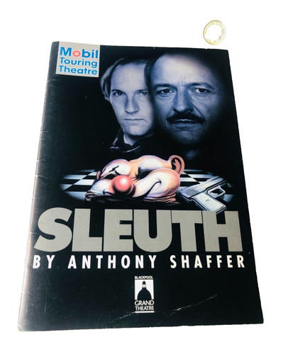 Theatre programme sleuth - theatre,