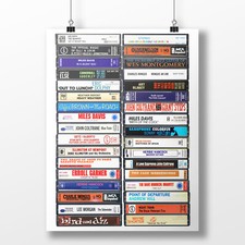 Jazz Poster: Cassette Print