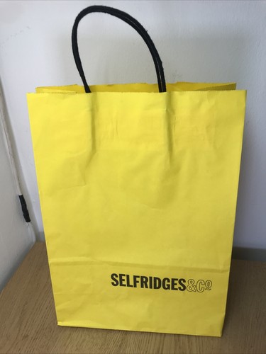Selfridges gift empty bag - empty,