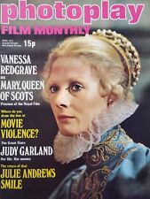 PHOTOPLAY APR 1972  REDGRAVE, ANDREWS, GARLAND, ANN-MARGRET, PETE DUEL, EASTWOOD