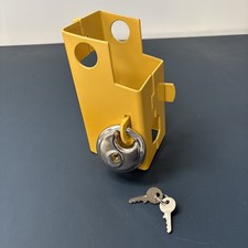 Hitch Lock For Caravan Hitch