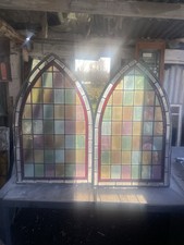 Matched pair Edwardian Arched