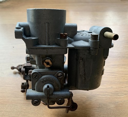 Solex down draft carburettor - down,