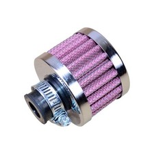 Oil Breather Filter w Chrome