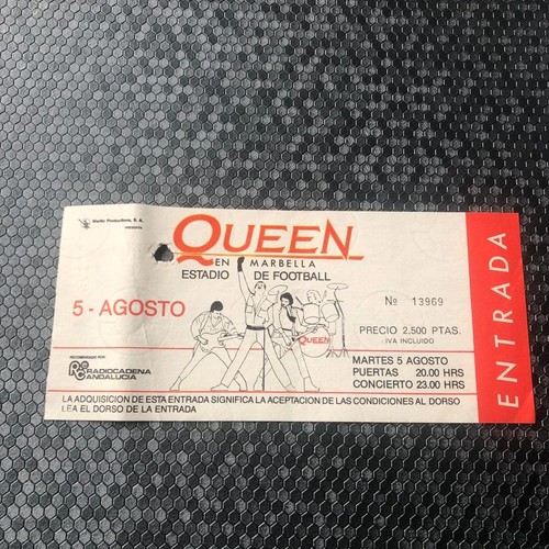 Queen ticket estadio municipal - queen,