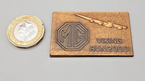 Dashboard plaque for - mg,