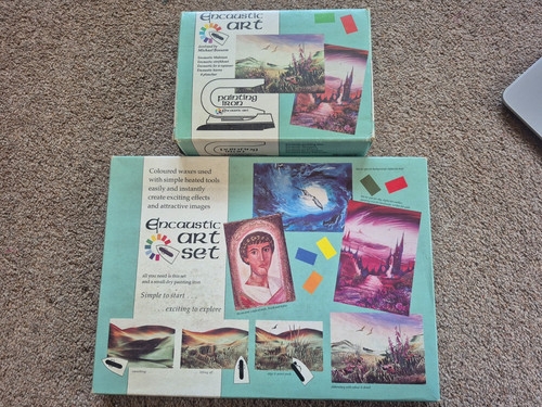 Encaustic wax art - wax,