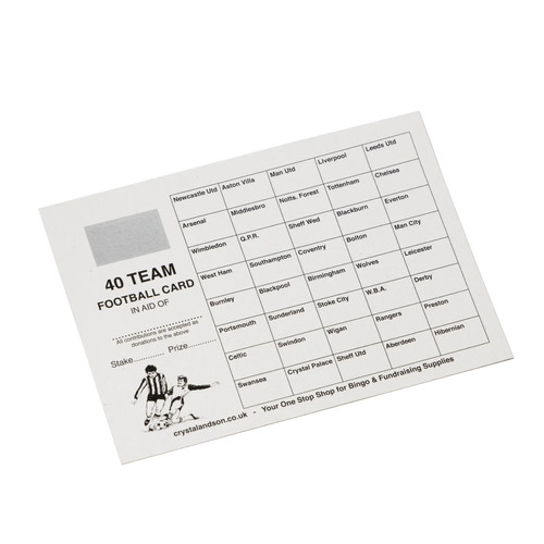 Team football scratch - x, 40