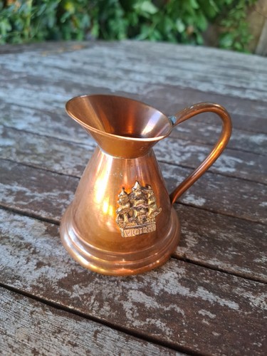 Vintage copper water jug - vintage,