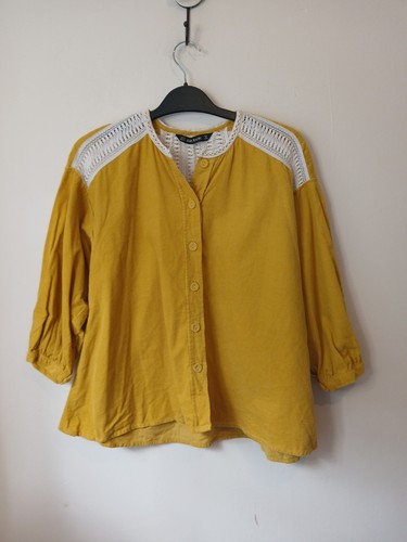 Zara mustard yellow corduroy - zara,