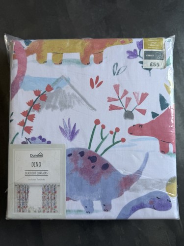 Dunelm dino blackout eyelet - dunelm,