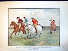 Antique old print mickledale - print,