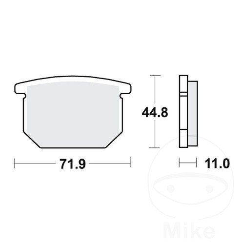 Brake pad front for suzuki - for,
