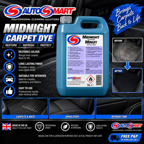 Autosmart midnight carpet dye - midnight,
