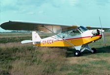 Piper Cub, OY-ECV, at Herning