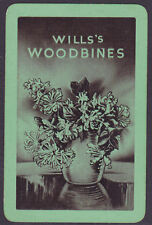 Wills's Woodbines Cigarette Advertising Single Playing Card