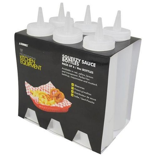 Squeezy sauce bottles pack - squeezy,
